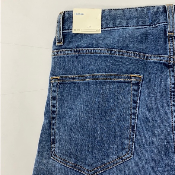 1DENIM MENS SLIM SLIM FIT JEANS NORMANDIE W31 - Picture 7 of 8